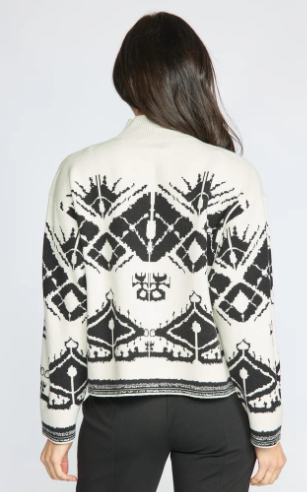 Graphic Fairisle Pullover - Ivory