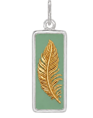 LOLA Feather Tag Charm