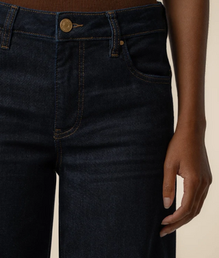 Kut from the Kloth Maya High Rise Fab Ab Wide Leg Jean – Amaze Wash
