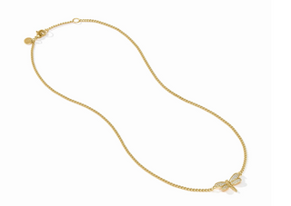 Julie Vos Dragonfly Pavé Delicate Necklace and Bracelet