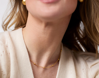 Julie Vos Solara Delicate Station Necklace