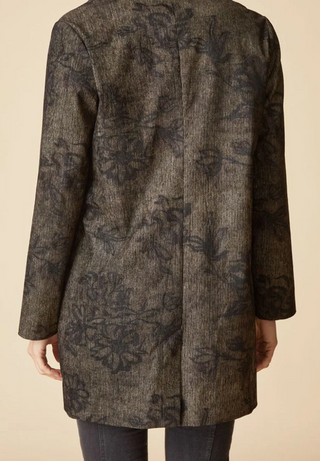 Habitat Luxe Cord Paris Car Coat - Umber
