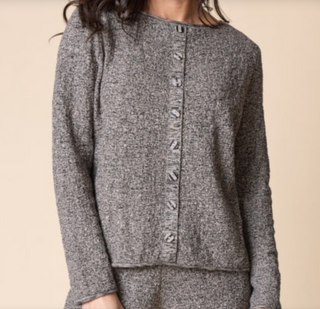Habitat Scramble Stitch Chill Knit Sweater - Willow