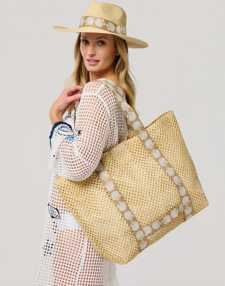 Shiraleah Beachy Tote and Hat Set