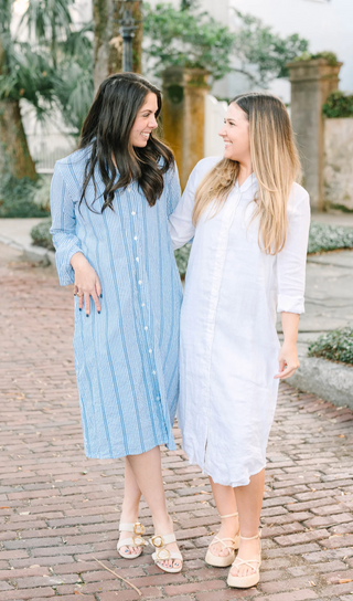 Victoria Dunn Mira Shoreline Maxi Shirt Dress