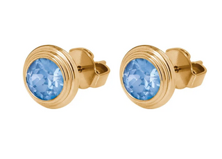 QUDO Stud Earrings 9-10mm