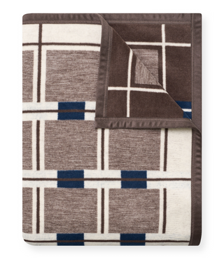 ChappyWrap Wilder Grid Blanket folded