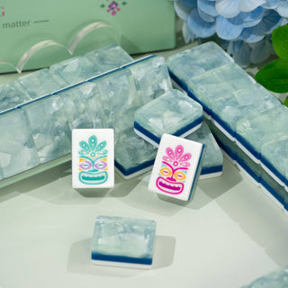 Palm Beach Mahjong Set - Moonstone Pearl