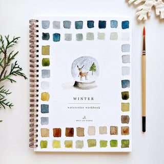 Emily Lex Winter Watercolor Workbook: 12 Step-by-Step Projects for Beginners