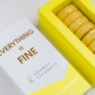 Everything Is Fine - Funny Shower Steamers, Citrus + Neroli