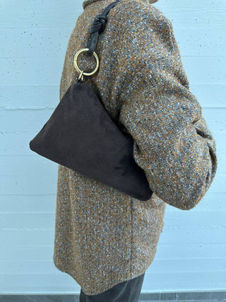 Sam Small | Handmade Italian Suede Shoulder & Crossbody Bag