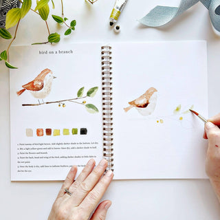 Emily Lex Animals Watercolor Workbook: Step-by-Step Beginner Painting Guide