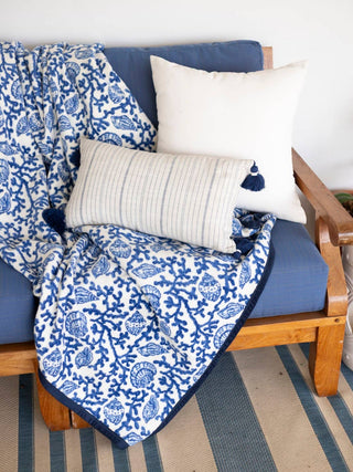 Coral & Shell Blanket-Chappy Wrap