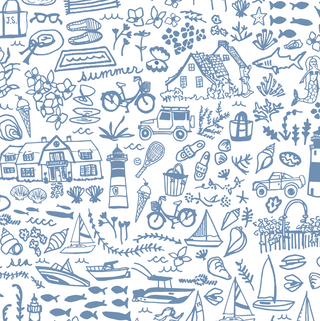 Seaside Large Travel Pouch