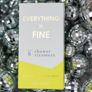 Everything Is Fine - Funny Shower Steamers, Citrus + Neroli