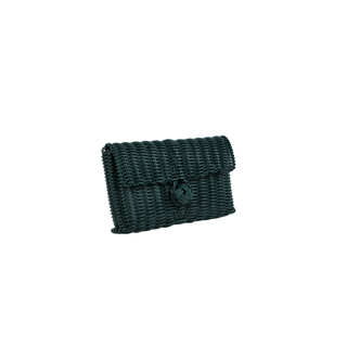 The Lilley Line Clutch - Solid Evergreen | Versatile Day-to-Night Handbag