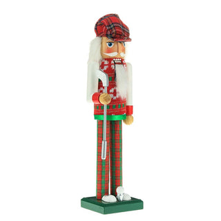 Golfer Nutcracker front detail