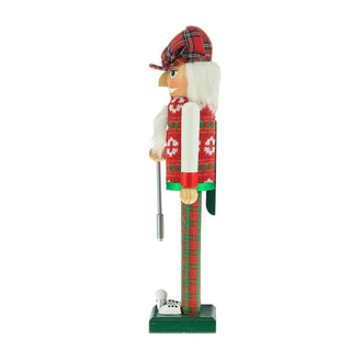 Golfer Nutcracker back view