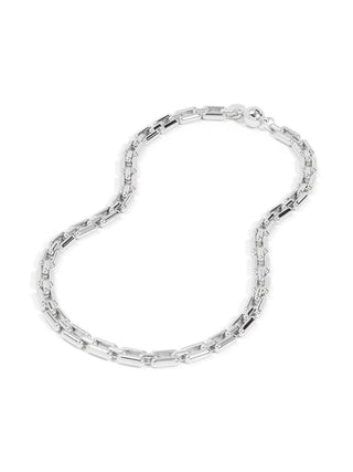 18K Gold Time Link Magnetic Necklace - Hypoallergenic Watch-Style Chain