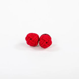 Nautical Monkey Fist Knot Stud Earrings – New England Made