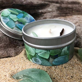 Sea Glass Discovery Candle Tin - Pastel