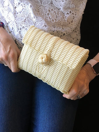 The Lilley Line: Solid Pearl Luxury Day-to-Night Clutch