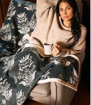 Florence Blockprint Blanket