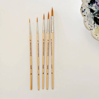 Emily Lex Artist Series: 5-Piece Professional Watercolor Brush Set