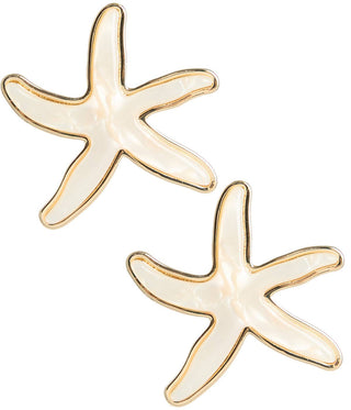 Lisi Lerch Acrylic Starfish Stud Earrings – Coastal Vacation Jewelry