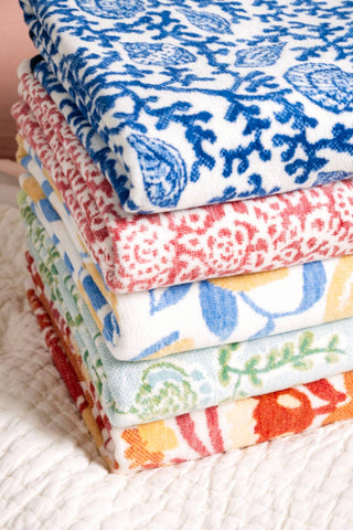 Coral & Shell Blanket-Chappy Wrap