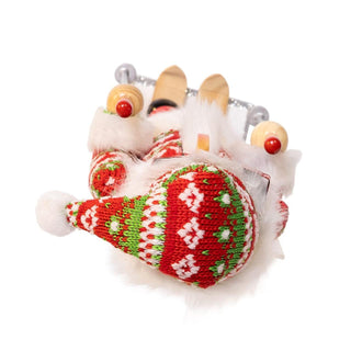 Ski Santa Nutcracker face detail