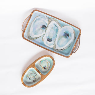 Wooden Serving Tray (Oval) - Providence