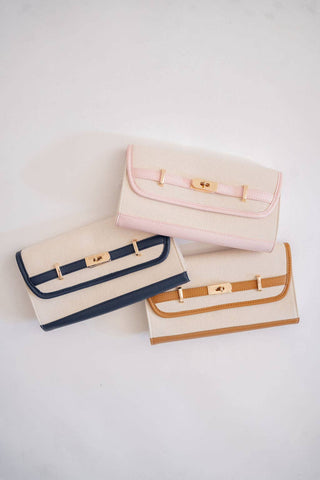 Lisa Letch Andi Boatkin -  Canvas Clutch