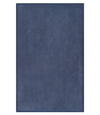 Harborview Herringbone Navy Blanket - Chappy Wrap Midi