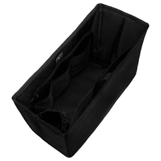 Case-Mate Jelly Tote Organizer Insert – Structured 6-Pocket Bag Divider (Midnight Black)