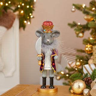 Mouse King Nutcracker in printed gift box