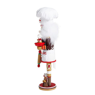 Gingerbread Chef Nutcracker back view