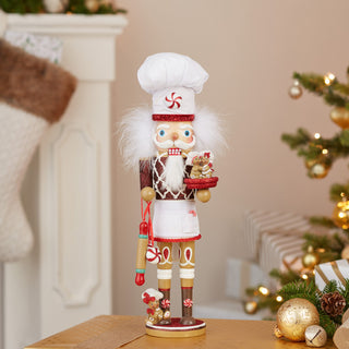 Gingerbread Chef Nutcracker in color gift box