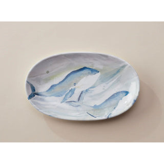 Add a pop of color to your table with this beautiful melamine serving tray!


This melamine trinket tray is designed to hold trinkets, jewelry, keys, soap, and more! It can also be used as a mini serving tray for snacks and features original Kim Hovell artwork.

Original Kim Hovell Artwork: Deep Sea
Material: Melamine
Dimensions: 8.25" x 5" small