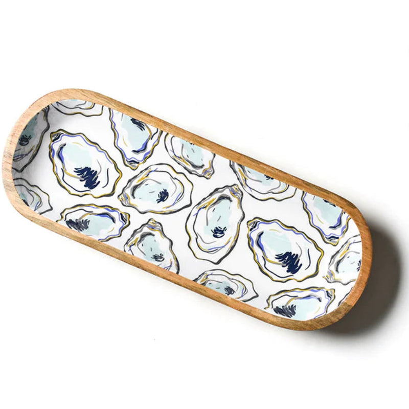 Oyster Print Dough Bowl