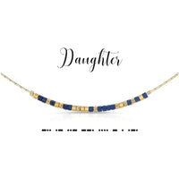 Daughter Morse Code Jewelry