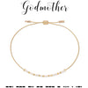 Dot & Dash Godmother Bracelet