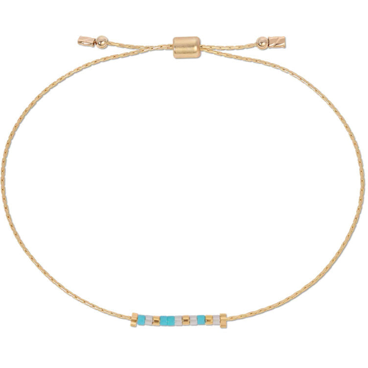 Dot & Dash Aunt Morse Code Bracelet