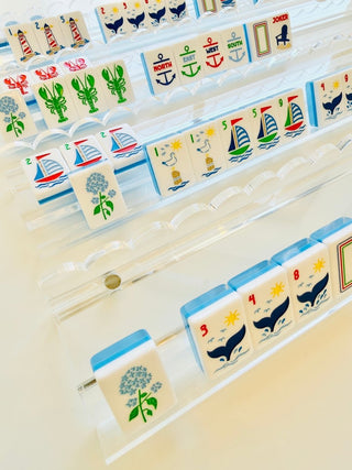 Clear scallop racks detail