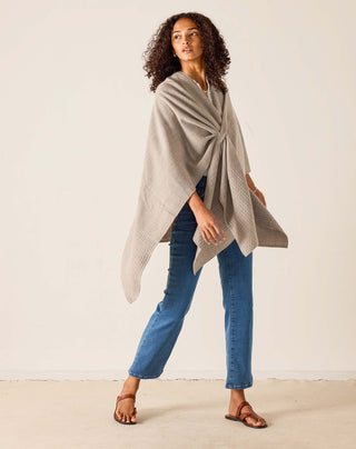 Modern Travel Wrap in Driftwood