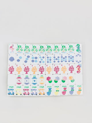 Palm Royale Mahjong Tile Set