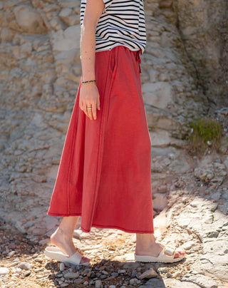 Trouvaille Tee Skirt in Cayenne