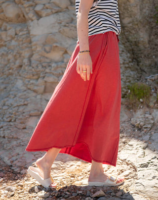 Trouvaille Tee Skirt in Cayenne