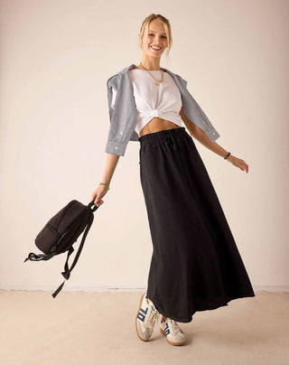Trouvaille Tee Skirt in Graphite