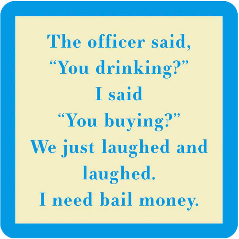 Drinks On Me Coasters
